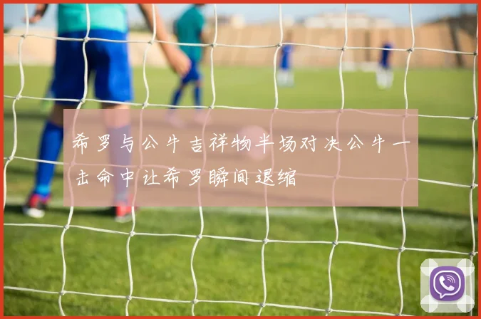 希罗与公牛吉祥物半场对决公牛一击命中让希罗瞬间退缩